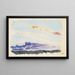Studie der Natur XXXV - Karl Wiener — gerahmtes Bild an der Wand