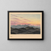Studie der Natur II - Karl Wiener — gerahmtes Bild an der Wand
