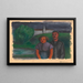 Ohne Titel VI - Karl Wiener — gerahmtes Bild an der Wand