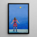 Ohne Titel der 150 Blätter XXXIV - Karl Wiener — gerahmtes Bild an der Wand