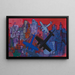 Oktober - Karl Wiener — gerahmtes Bild an der Wand