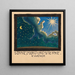 Sonne, Mond und Sterne - Karl Wiener — gerahmtes Bild an der Wand