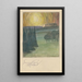 Sonnenaufgang - Karl Wiener — gerahmtes Bild an der Wand