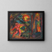 Traum vom Wasser - Karl Wiener — gerahmtes Bild an der Wand