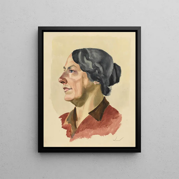 Karl Wiener - weibliches Portrt.webp
