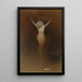 Christus am Kreuz - Karl Wilhelm Diefenbach — gerahmtes Bild an der Wand
