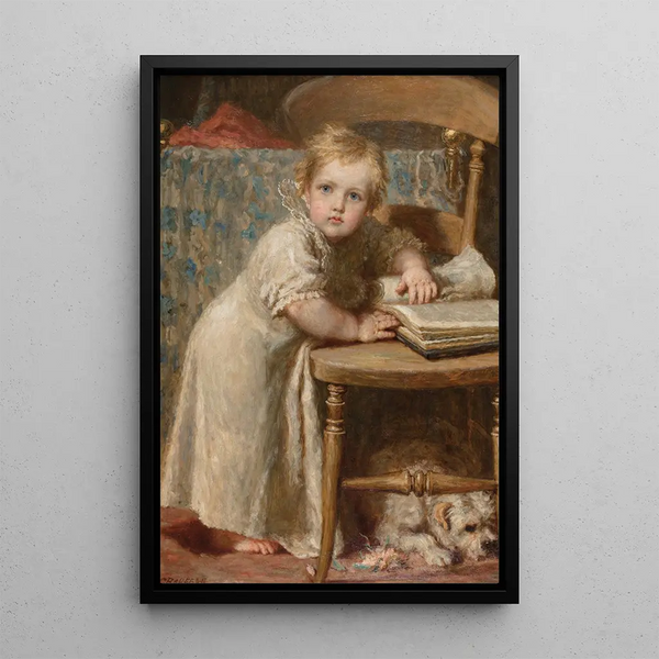 Karl Wilhelm Friedrich Bauerle - The bedtime story.webp