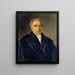 Franz Xaver Baron Purtscher von Eschenburg - Karl von Blaas — gerahmtes Bild an der Wand
