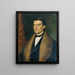 Heinrich Clemens Baron Purtscher von Eschenburg - Karl von Blaas — gerahmtes Bild an der Wand
