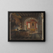 Innenansicht der Kapelle von Saint Stanislas Kostka in Rom - Karol Miller — gerahmtes Bild an der Wand