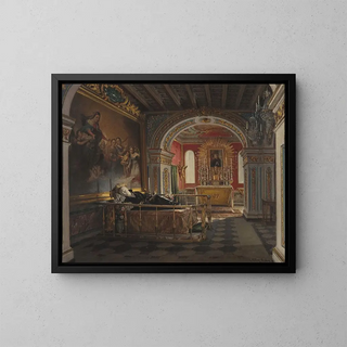 Karol Miller - Interior of the chapel of Saint Stanislaus Kostka in Rome.webp