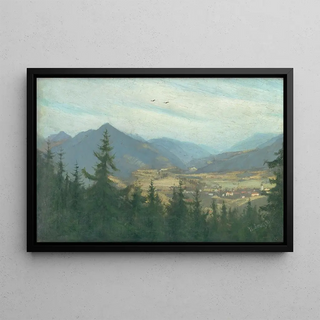 Karol Miloslav Lehotsk - Ruomberok Landscape.webp