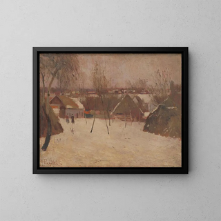 Karol Pongrcz - Village in Winter.webp