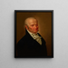 Portrait von Johann Hausner Sr. - Karol Schweikart — gerahmtes Bild an der Wand