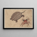 Skizzenbuch von und seinen Schülern Pl30 - Katsushika Hokusai — gerahmtes Bild an der Wand