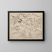 Skizzenbuch von Katsushika Hokusai und seinen Schülern Pl59 - Katsushika Hokusai — gerahmtes Bild an der Wand