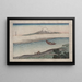 Fukeiga - Katsushika Hokusai — gerahmtes Bild an der Wand