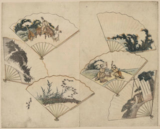 Das Bad von Mutamagawa - Katsushika Hokusai — Ansicht des Kunstwerks