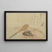 Nanairo Zazenmame - Katsushika Hokusai — gerahmtes Bild an der Wand
