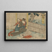Narumi - Katsushika Hokusai — gerahmtes Bild an der Wand