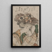 Oharame - Katsushika Hokusai — gerahmtes Bild an der Wand