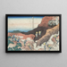 Shonin tozan - Katsushika Hokusai — gerahmtes Bild an der Wand