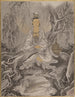 Kannon in weißem Kleid - Kawanabe Kyōsai — Ansicht des Kunstwerks