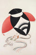 Illustrationen gesammelt von japanischen Spielzeugen von Kyōsen Pl056 - Kawasaki Kyōsen — Ansicht des Kunstwerks