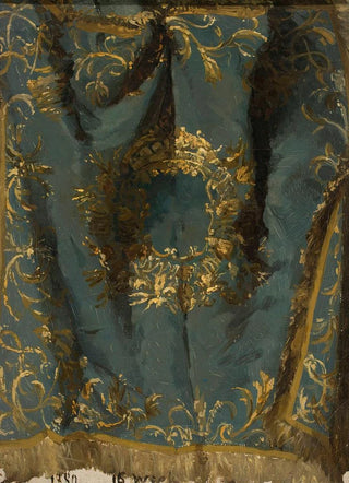 Kazimierz Alchimowicz - Study of a fabric from the 16th century.webp