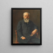 Dr. Wilhelm Ritter von Hartel - Kazimierz Pochwalski — gerahmtes Bild an der Wand