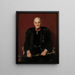 Portrait de Dawid Abrahamowicz - Kazimierz Pochwalski — gerahmtes Bild an der Wand