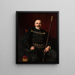 Portrait d'Eustache Sanguszko - Kazimierz Pochwalski — gerahmtes Bild an der Wand