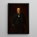 Portrait d'Hipolit Wawelberg - Kazimierz Pochwalski — gerahmtes Bild an der Wand