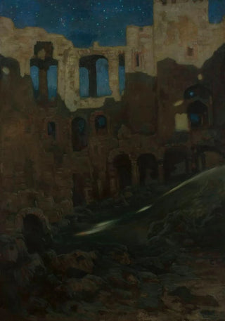 Kazimierz Stabrowski - Ruins of the Krzytopr castle in Ujazd.webp