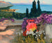 Landschaft im Süden Taormina - Kazimierz Stabrowski — Ansicht des Kunstwerks
