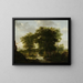 Landschaftsbild - Kazimierz Jan — gerahmtes Bild an der Wand