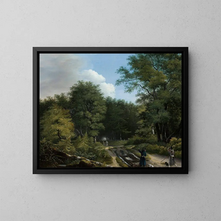 Kazimierz wan - Forest road.webp