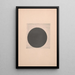 Cercle noir - Kazimir Malevitch — gerahmtes Bild an der Wand