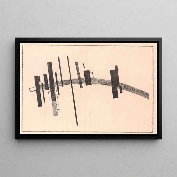 Kazimir Malevich - Sensation of the Motion and the Obstacle.webp