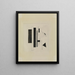 Komposition der suprematistischen ohne Titel - Kazimir Malewitsch — gerahmtes Bild an der Wand