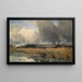 Gewitterpassage bei Ely - Keeley Halswelle — gerahmtes Bild an der Wand