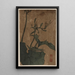 Sauterelle - Keisai Eisen — gerahmtes Bild an der Wand