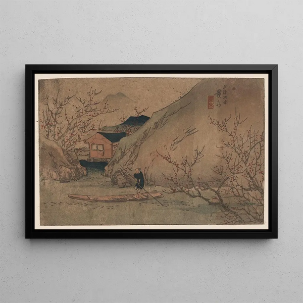 Ury tgen - Keisai Eisen — gerahmtes Bild an der Wand
