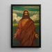 Christus - Kenyon Cox — gerahmtes Bild an der Wand
