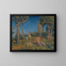 Artemis mit einem Hund und zwei Begleitern an einer Quelle - Ker Xavier Roussel — gerahmtes Bild an der Wand