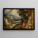Landschaft mit Diana und Actaeon - Kerstiaen de Keuninck — gerahmtes Bild an der Wand