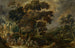 Landschaft mit der Versuchung des heiligen Antonius dem Großen - Kerstiaen de Keuninck — Ansicht des Kunstwerks