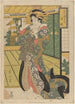 Geisha - Kikukawa Eizan — Ansicht des Kunstwerks