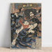 Reproduktion des Gemäldes Kinhyōshi Yōrin, Held des Suikoden - Utagawa Kuniyoshi