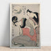 Reproduktion des Gemäldes Kitagawa Utamaro L'amour maternel de Sankatsu et Hanshichi - Kitagawa Utamaro